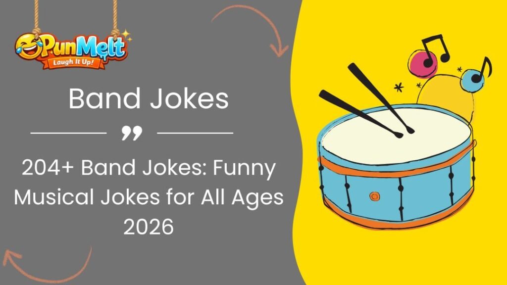 204+ Band Jokes: Funny Musical Jokes for All Ages 2026