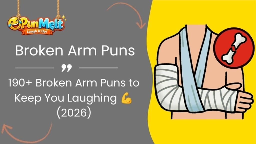 190+ Broken Arm Puns – Funny & Clever Jokes Collection 2026