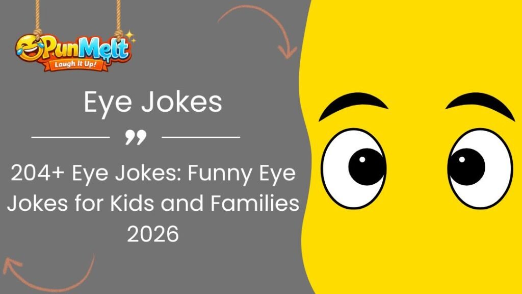 204+ Eye Jokes: Funny Eye Jokes for Kids and Families 2026