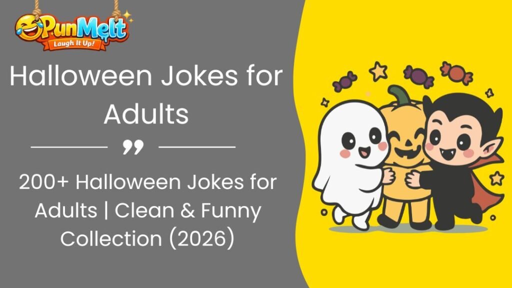 204 Halloween Jokes for Adults – Clean & Super Funny 2026