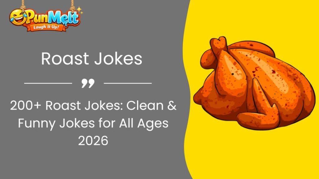 200+ Roast Jokes Collection – Clean & Funny Humor for All Ages 2026