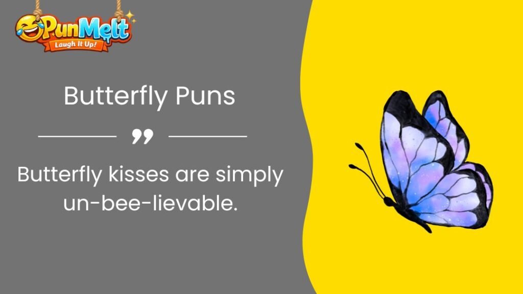 425+ Butterfly Puns: Funny Butterfly Jokes, Captions, and Wordplay That Will Make You Flutter