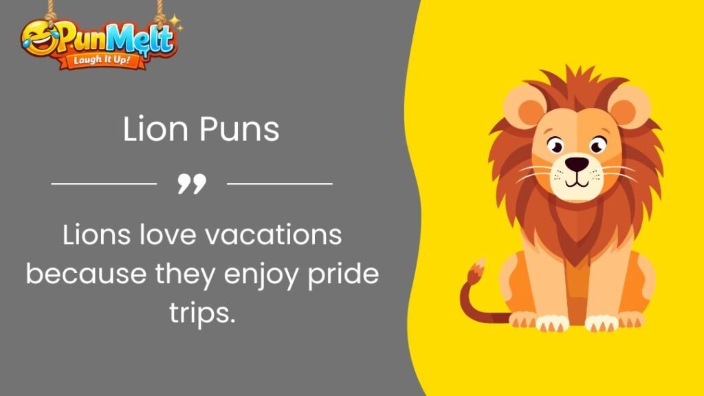 400+ Lion Puns: The Roaring Collection of Funny Lion Jokes, Captions, and Wordplay