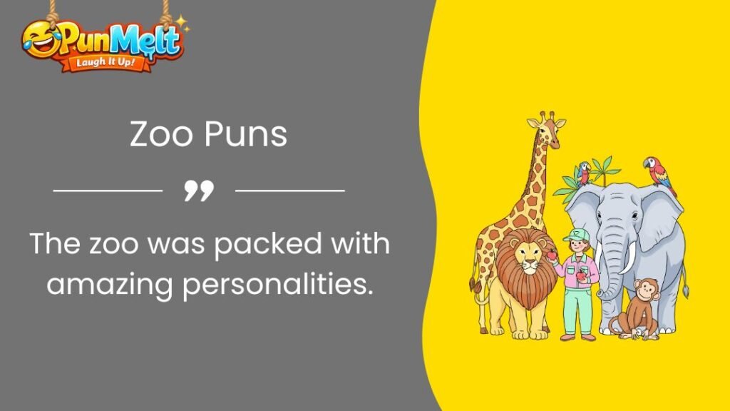 400+ Zoo Puns: The Wildest Collection of Funny Animal Jokes, Captions, and One-Liners